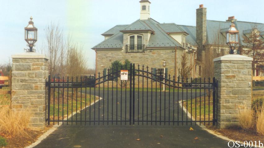 Steel Driveway Estate Gates